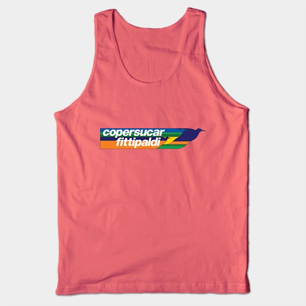 1978 Copersucar Fittipaldi F1 Tank Top by retropetrol